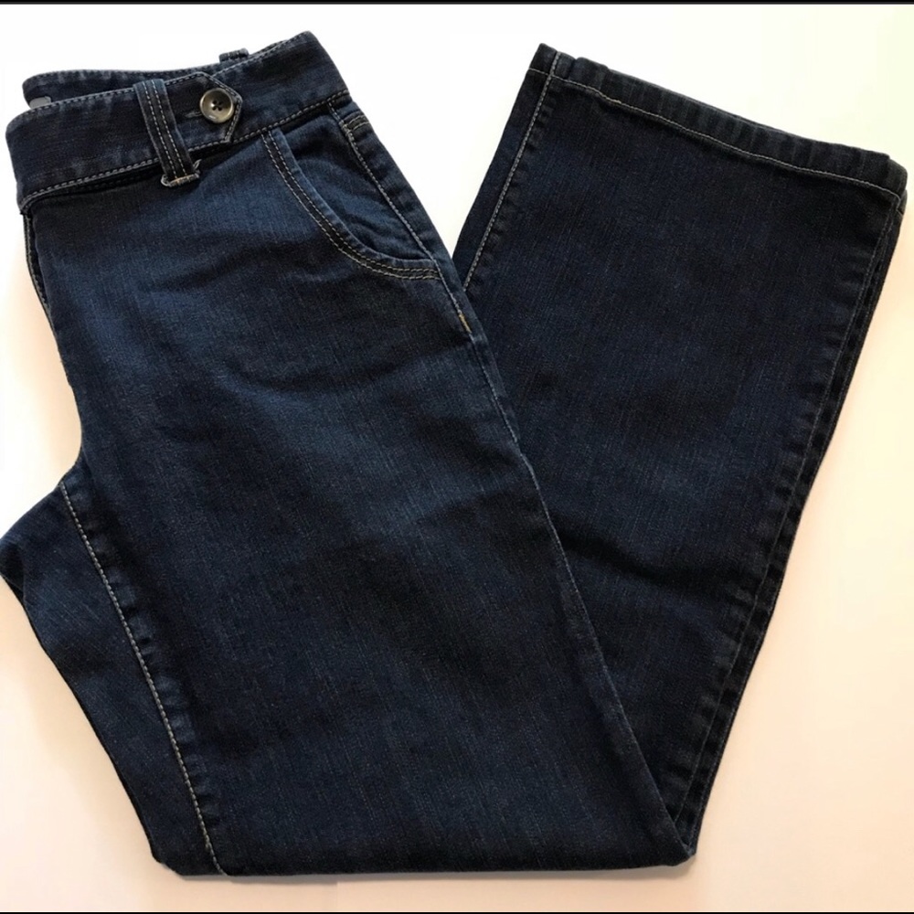 Ann Taylor Curvy Fit Trouser Jean size 4